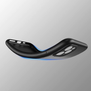 Funda de silicona para honor 90 Funda Suave - Negro
