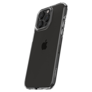 Case voor iPhone 15 Pro Max Liquid Crystal - Transparant