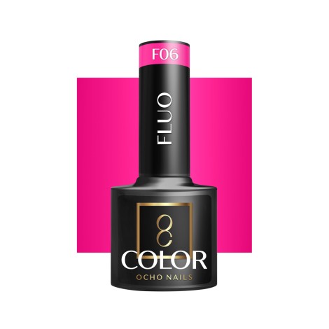 Esmalte híbrido fluo OCHO NAILS F06 - 5 g — vista frontal