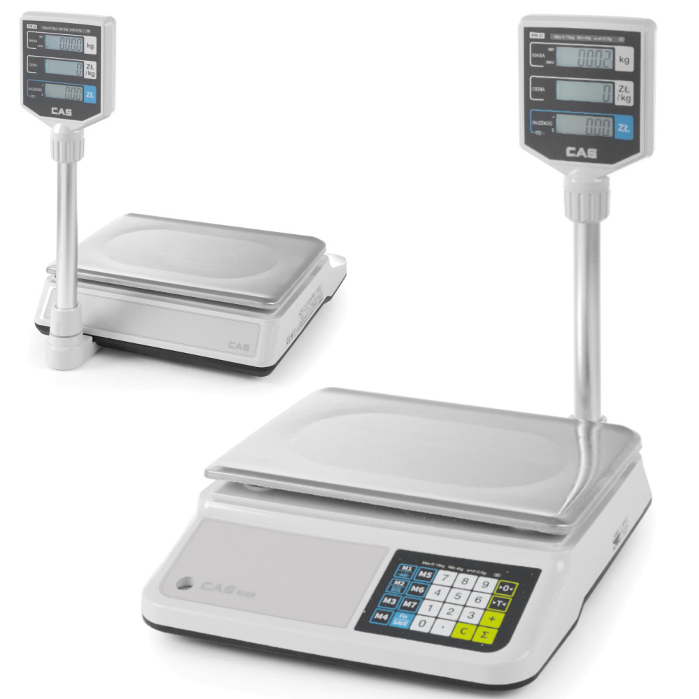 Berechnung der Skala mit Legalisierung und Ausleger bis zu 15 kg 2G / 5G CAS Hendi 580455 Berechnung der Skala mit Legalisierung und Ausleger bis zu 15 kg 2G / 5G CAS Hendi 580455