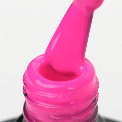 OCHO NAILS Hybrid nagellack fluo F07 - 5 g — närbild av yta