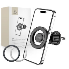 Porte-voiture pour un téléphone à damier avec Magsafe N51 - Noir