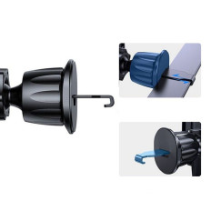 Autohalter für ein kariertes Telefon mit Magsafe N51 - Schwarz