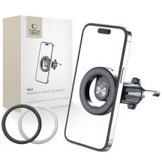 Portabicchieri per telefono a scacchi con Magsafe N53 - Nero