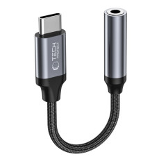 USB-C Övergångsadapter - Mini Jack 3.5mm - svart