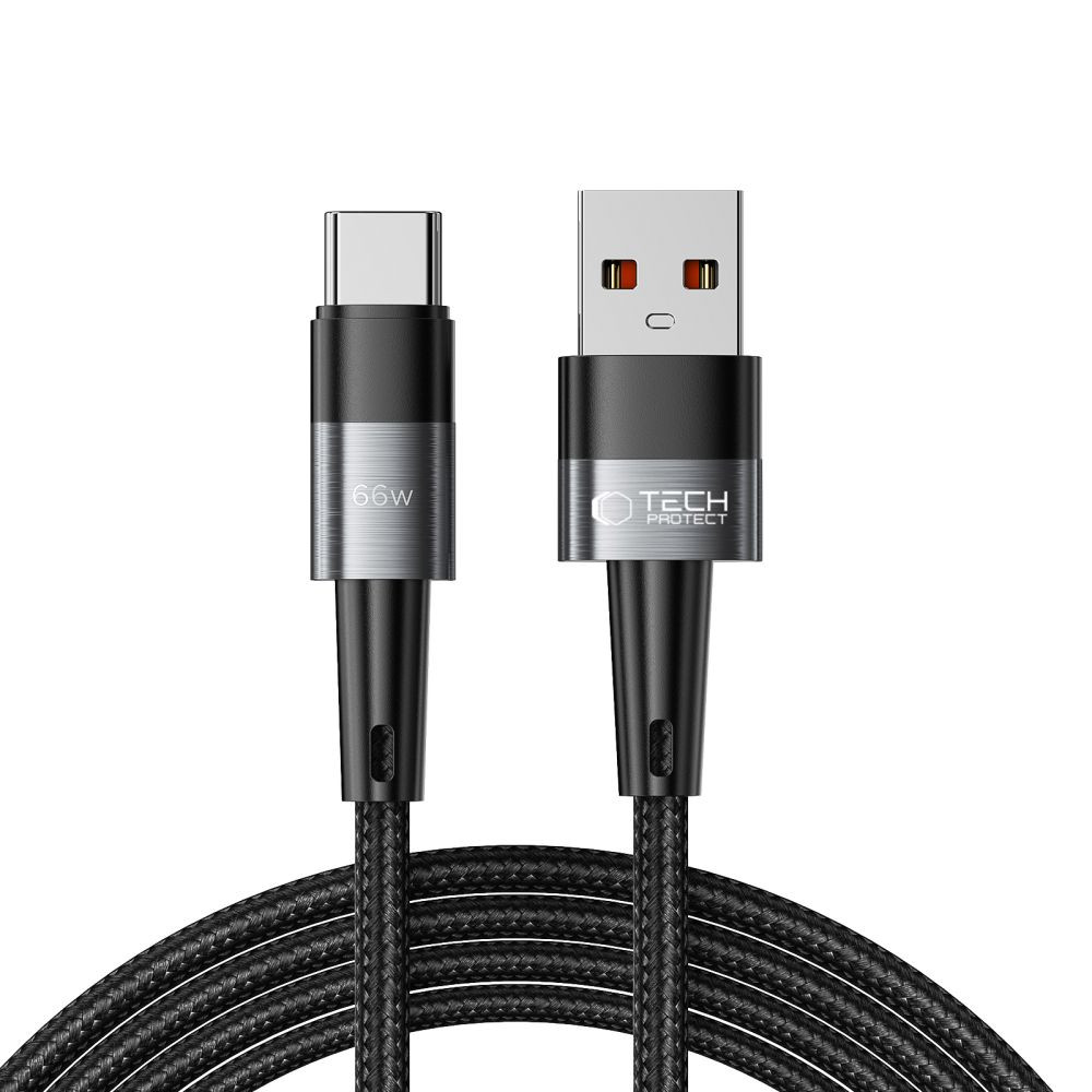 Kabel USB-C kabel - USB-C 66W 6m - sivo