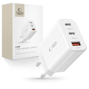 2x USB-C PD / USB-A Network...