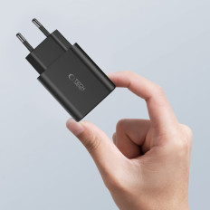 2x USB-C PD / USB-Omrežni nakladalec QC 30W - bela