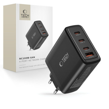 GAN 3X USB-C PD USB-A...