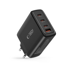 Gan 3x USB-C PD USB-Omrežni nakladalec QC 100W-Black
