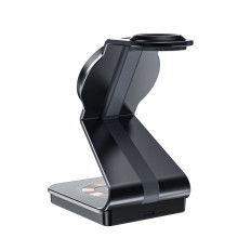 3in1 chargeur d'induction avec magesafe sur smartphone Apple Regarder Airpods - Noir