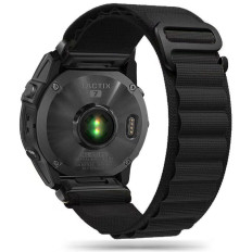Titta på band Garmin Fenix 3 / 5x / 3hr / 5x plus / 6x / 6x PRO / 7X Nylon PRO - Svart
