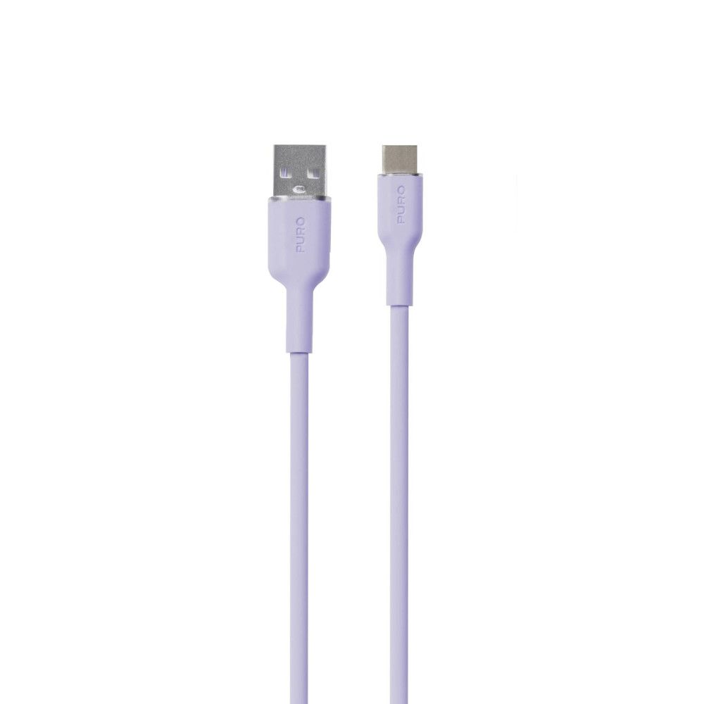 Καλώδιο USB-ένα καλώδιο - USB-C 1.5m - μοβ