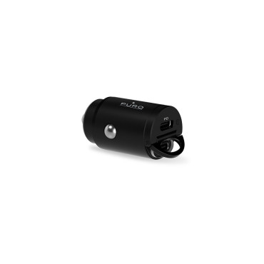Carregador de carro 2 x USB-C 30W PD - Preto