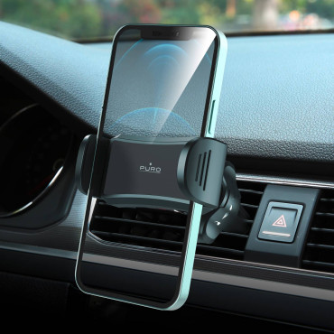 Držalo za avtomobile za pametni telefon na Spring Pomlad Pomlad 2 - Črna