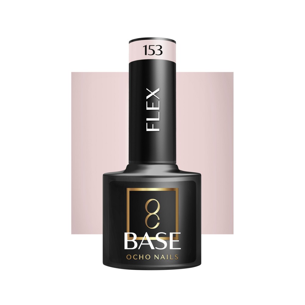 OCHO NAILS Flex base 153 baza za nokte 5 g — pogled sprijeda