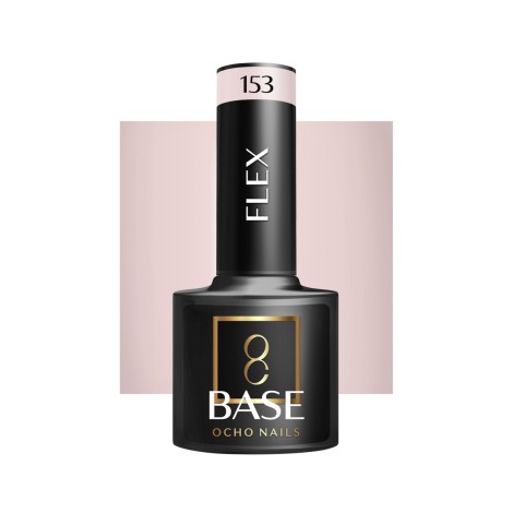 OCHO NAILS Flex base 153 -βάση νυχιών 5 g — προβολή από μπροστά
