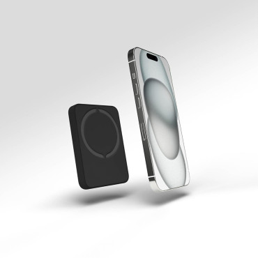 Powerbank 4200MAH USB-C MagSafe Mini Power Mag - černá