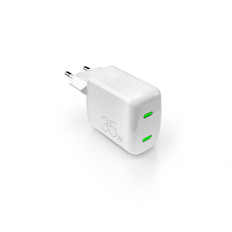 2xusb-c GAN 35W MiniPro - Valkoinen luku