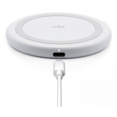 Bezdrôtová nabíjačka pre Android iPhone 15W - White Smartphones