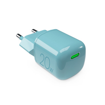 USB-C GAN 20W - Carregador de rede verde