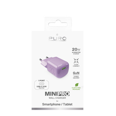 USB-C GAN 20W - Rosa