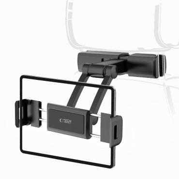 Bilhållare för smartphone tablett på nackstöd v2 - svart