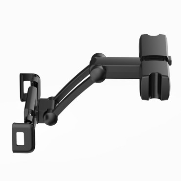 Suporte de carro para tablet de smartphone no encosto de cabeça v2 - preto