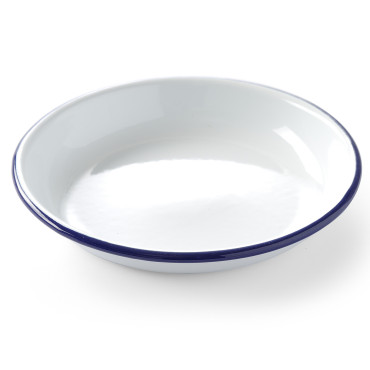 Assiette creuse émaillée...