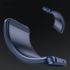 Silikonikotelo Samsung Galaxy A26 Hiilikotelo - sininen
