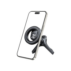 Checkered Car Holder za pametni telefon z Magsafe N53 obroči - Črna