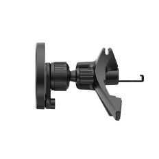 Een geruite autohouder voor een smartphone met Magsafe N53-ringen - zwart