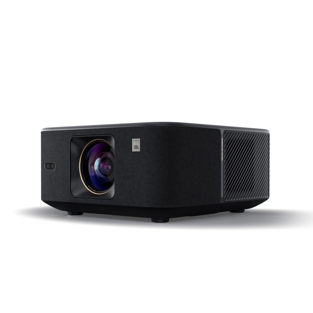 FullHD 1080P LCD Multimedia Projektor med JBL WiFi BT K3 högtalare - Svart