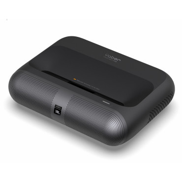 RGB FullHD 1080p laser multimedia projector with JBL WiFi BT K300s speakers - black