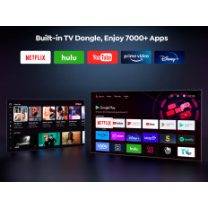 Fullhd 1080p LCD Multimedia Projektor med JBL WiFi BT K2S højttalere - Sort