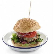 Assiette creuse émaillée blanche Ø 200mm Hendi 621257