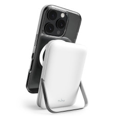 Powerbank Wireless 10000mah USB-C MAGSAFE met standaard - wit