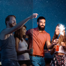 Fullhd 1080p LCD Multimedia projektor s JBL WiFi BT K2S zvučnicima - Crno