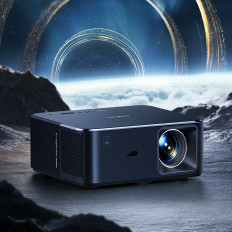 Fullhd 1080p LCD Multimedia-projector met JBL WIFI BT K2S-luidsprekers - zwart