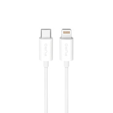 Καλώδιο καλωδίου USB-C - iPhone Lightning TPE 20W 3M - Λευκό