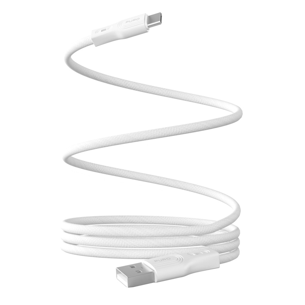USB-mágneses kábel - USB-C 10W 1M - fehér
