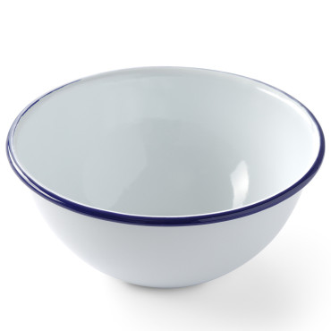 Bol en émail blanc Ø 160mm...