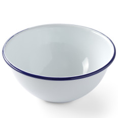White Emaille Bowl Wed. 160mm Hendi 621288