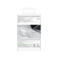 USB-C 30W Nätverksladdare - Vit