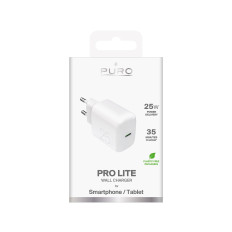 Livraison d'énergie USB-C 25W - Chargeur de réseau blanc - Blanc