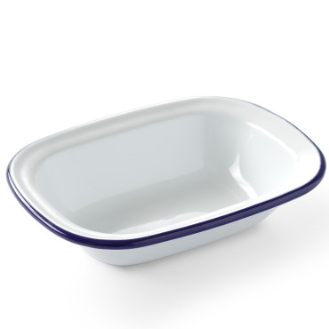 Plat rectangular émaillé...