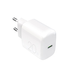 Chargeur réseau USB-C ProLite 20W - Blanc