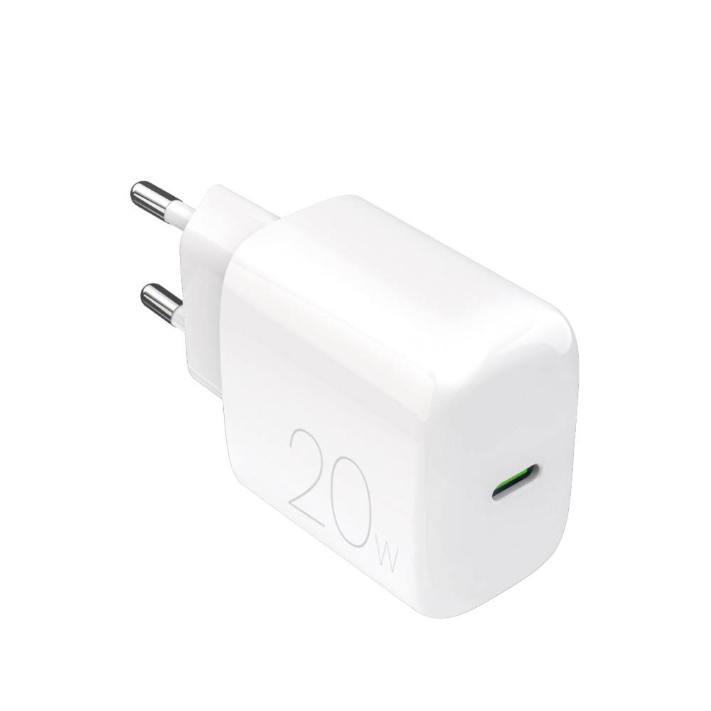 USB-C Protite 20W φορτιστή δικτύου - λευκό