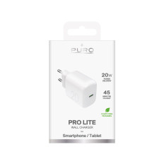 USB-C prolite 20W omrežni polnilnik - bela