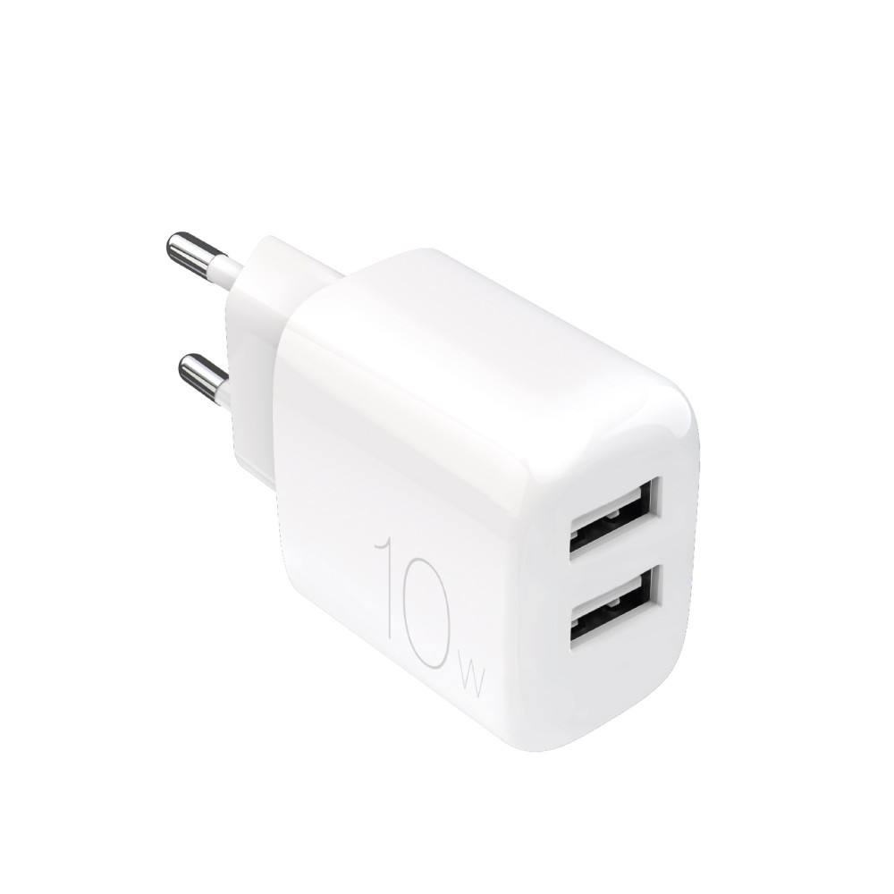 2x USB-prolite 10w - balts